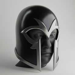 1.png Fichier 3D Casque Magneto・Design imprimable en 3D à télécharger