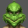the_grinch_mask_001.jpg The Grinch Mask Christmas Costume Halloween Cosplay STL File