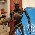 Terminator T-800 Endoskelett Rekvizit 3D-Druck Modell