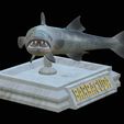 Barracuda-huba-trophy-12.png fish great barracuda statue detailed texture for 3d printing