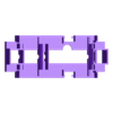 YT01_Chassis Outer Mk4.stl Motorized Printable Ymrich Industries T01 Locomotive