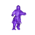 scout_05.stl Half Orc Scout( Swordman)