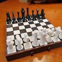 Free STL file ROHR-SCHACH / Chessboard PIPE ♟️・3D printing