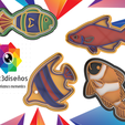 peces-1.png SET 4 TROPICAL FISH COOKIE CUTTERS
