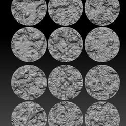 12.jpg STL file Dead Lands 40mm Bases・Model to download and 3D print