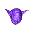 Yoda_PLA.stl Yoda HİTCH CAP