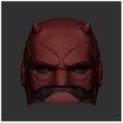 daredevil_mask_001.jpg Daredevil Mask 3D Printing - Daredevil Helmet Marvel Cosplay