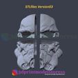 Stormtrooper_zombie_010.jpg Stormtrooper Star Wars Zombie Helmets Cosplay Costume Halloween 3D Printing Model