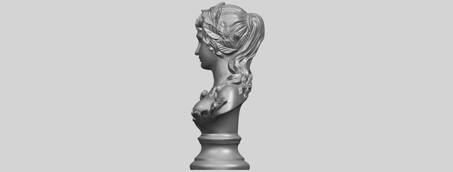 12_Bust_of_Venus_80mmA04.png Free 3D file Bust of Venus・3D print model to download, GeorgesNikkei