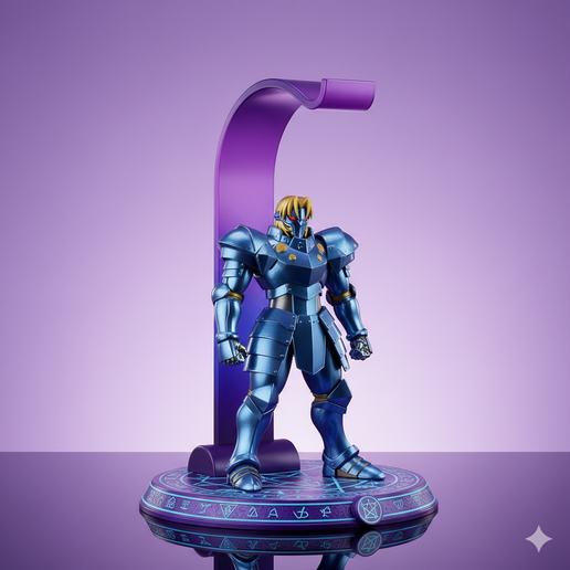 anime headphone stand Creative Style anime collectible decor headphone holder 3D Printable STL Model headphone holder stand for Makers and Hobbyists
