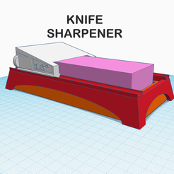 Handle for Lansky knife sharpening system by blecheimer, Download free STL  model