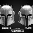 5.jpg The ARMORER Screen accurate helmet | Linage CLEAN DAMAGED
