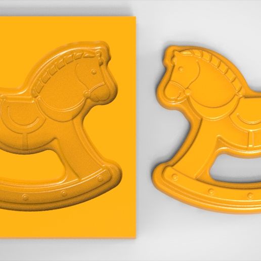 rocking horse 3D model