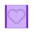 Stamp_Heart_A.stl Carimbo de papel com relevo