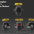 1-18-BT-Emp-Champ-Helmet.png Custom 7 inch Black Templars Gear for Factory Space Marines