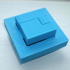 DSCF3291.jpg Бесплатный STL файл Bisect Cube puzzle by Osanori Yamamoto・Дизайн 3D-принтера для скачивания