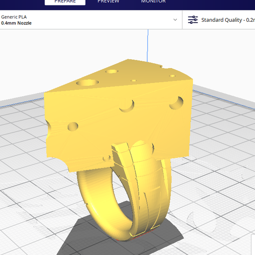 Cheese Ring 3D model