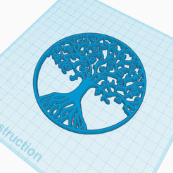 1.png Free STL file Tree of Life Model 1・3D printer model to download