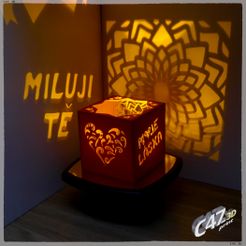 LoveCube-CZ_1.jpg STL file LoveCube - CZ・Model to download and 3D print