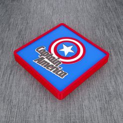 FrameCorp-Captain-America-001.jpg Fichier STL FrameCorp Captain America・Modèle imprimable en 3D à télécharger