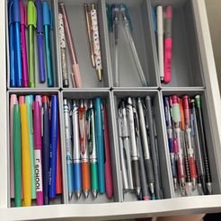 pen-box1.jpg Pen Organizer Boxes for Sleek fit in Desk Drawers