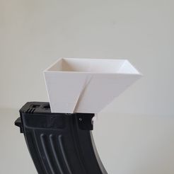 644df80b-35d9-48d2-8c07-f40754f129dd.jpg STL file Airsoft AK BB funnel・3D printing template to download