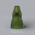 A_4_Renders_00.png Niedwica Vase A_4 | 3D printing vase | 3D model | STL files | Home decor | 3D vases | Modern vases | Abstract design | 3D printing | vase mode | STL