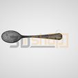 teaspoon_main3.jpg Tea Spoon - Teaspoon, Kitchen tool, Kitchen equipment, Cutlery, Food, dining cutlery, decoration, 3D Scan, STL File