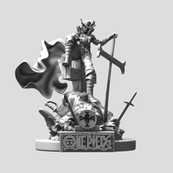 3D file One Piece Mihawk Sword live action 🗡️・3D print design to  download・Cults