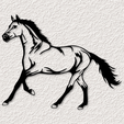 project_20230603_1735029-01.png mustang horse wall art realistic horse wall decor 2d art