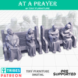Prayer_MMF.png At a prayer (SITTING FOLKS)