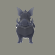 3.png Mighty Boar Courier DOTA 2 3D Model