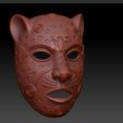 Screenshot-2026-07-16-144254.jpg African Benin Leopard Mask - Tribal Art 3D Model (STL, OBJ, Colored 3MF)