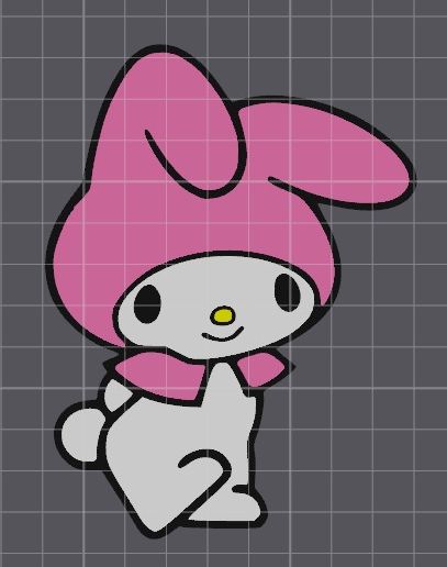 melodyさま確認ページ♡ 🧲 My Melody・ 3MF File for ・Cults