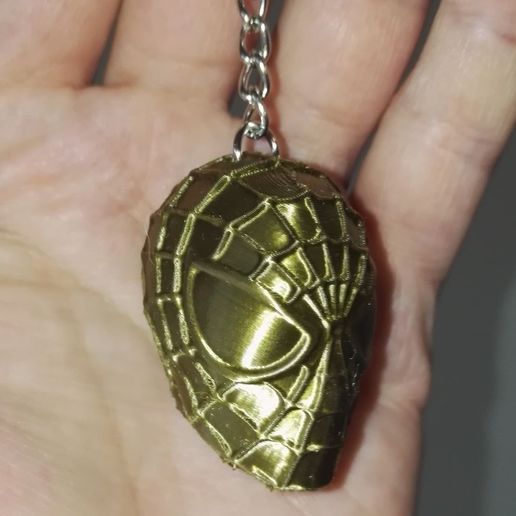Spiderman Keychain 3D model