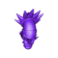 697_Tyrantrum_head.stl Покемон Тирантрум