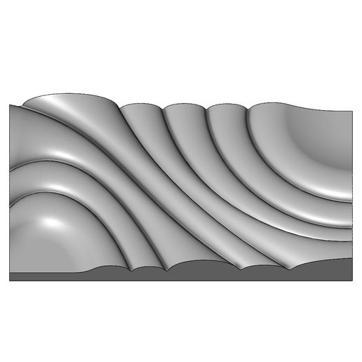 🚰 Panel water ripple wave wall art carving relief sculpture 3D print ...