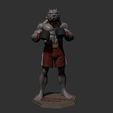ZBrush Documenth.jpg STL-Datei Hundekämpferin・Design für den 3D-Druck zum Herunterladen