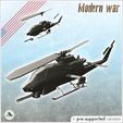 1-PREM-WB-DV-V05-Bell-AH-1-Huey-Cobra-Snake-helicopter.jpg Bell AH-1 Huey Cobra Snake helicopter - USA US Army Cold War America Era Iron Curtain Warfare Crisis Conflict