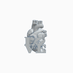 love-hearth.png STL file sculpture love, love sculpture・3D printable model to download