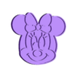 2 stamp.stl Disney Minnie cookie cutters / Disney Minnie Cookie Cutters