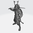 027.png Samurai-Krieger 3D