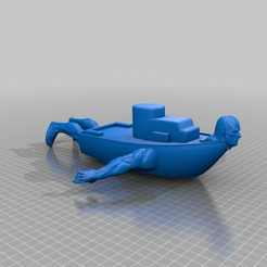 boat_people.png STL-Datei Boat Person kostenlos・3D-Druck-Modell zum herunterladen