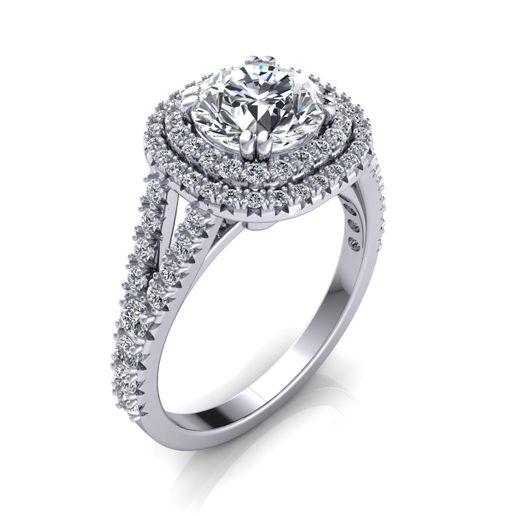 Engagement, Solitailr ,Band, Ring 3d Model Render 3D model