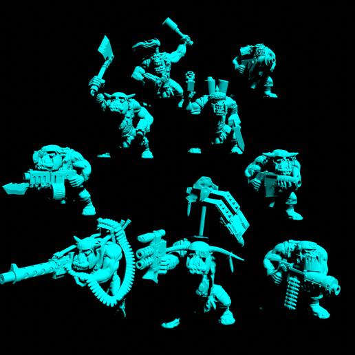 9lads.png Orc Ladz Infantry