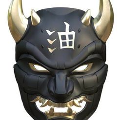 IMG_20230927_141801_341.jpg Fichier 3D Masque de samouraï・Design pour impression 3D à télécharger