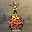 Pluto-gateau.jpg Set of 5 Disney Birthday Ornaments