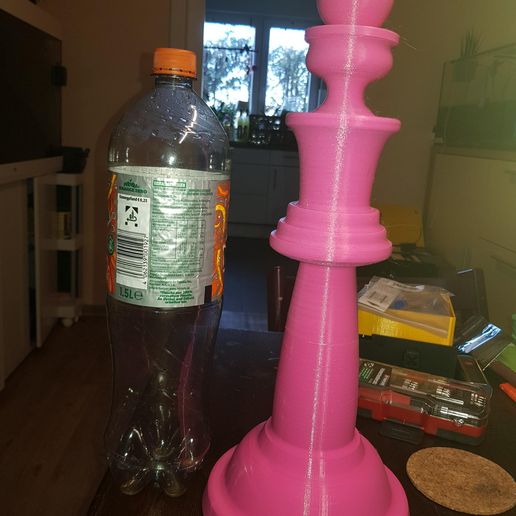 Türfeststeller / Schachfigur Door stop / chess piece 3D model