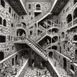 Stair-Illusion.jpg MC Escher "Esque" Hueforge