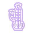 1221 Cactus 1.stl Set Kaktus Ausstecher